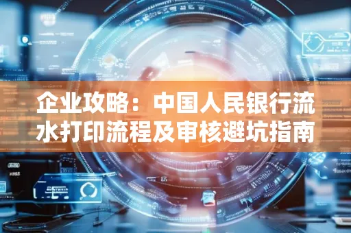 企业攻略:中国人民银行流水打印流程及审核避坑指南