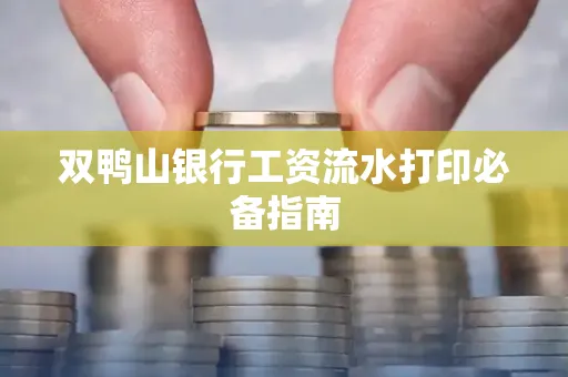 双鸭山银行工资流水打印必备指南