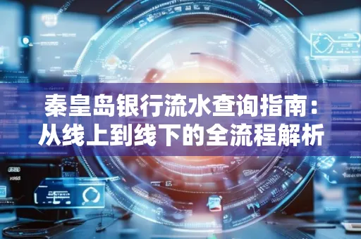 秦皇岛银行流水查询指南:从线上到线下的全流程解析